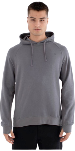2026 Hurley Mens Low Tide Hoodie MFTEU00016 - Grey